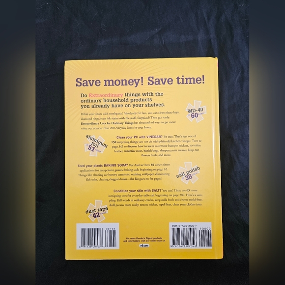 Readers Digest Extraordinary Uses *for ordinary things book hatdcover - Picture 3 of 3